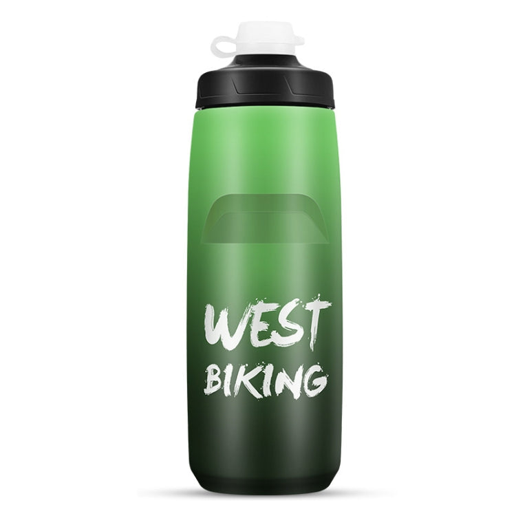 WEST BIKING 750ML Bicycle Water Bottle Portable Outdoor Cycling Water Cup Reluova