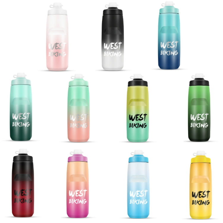 WEST BIKING 750ML Bicycle Water Bottle Portable Outdoor Cycling Water Cup Reluova