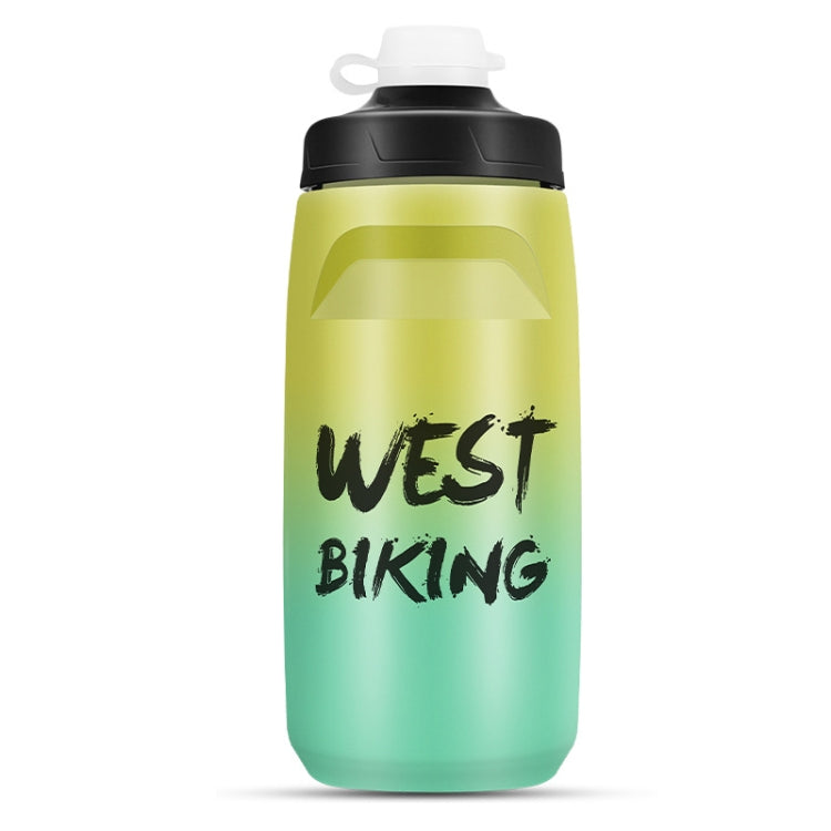 WEST BIKING 620ML Bicycle Water Bottle Portable Outdoor Cycling Water Cup Reluova