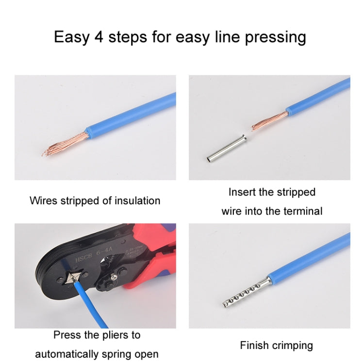 Electrical Wiring Tube Type Cold Pressed European Style Pin Set