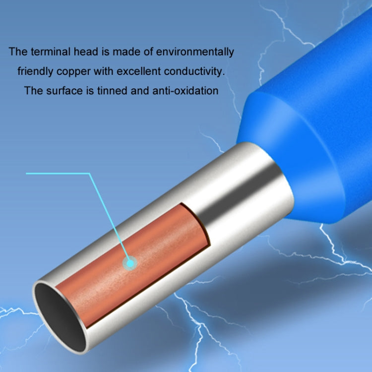 2120pcs /Set 0.5-16MM European Style Tube Type Wiring Cold Press Terminal Set-Reluova
