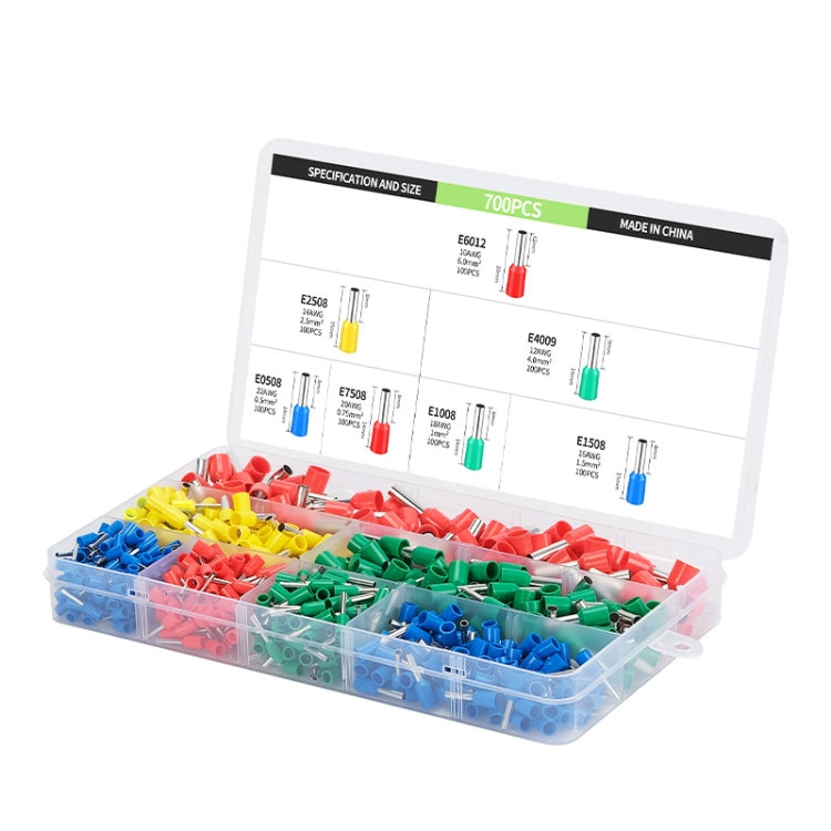 European Style Tube Type Wiring Cold Press Terminal Set