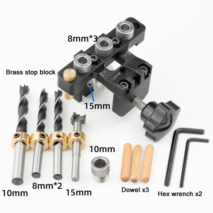 Ganwei 3 in 1 Mini Woodworking Positioning Punch Embedded Parts My Store