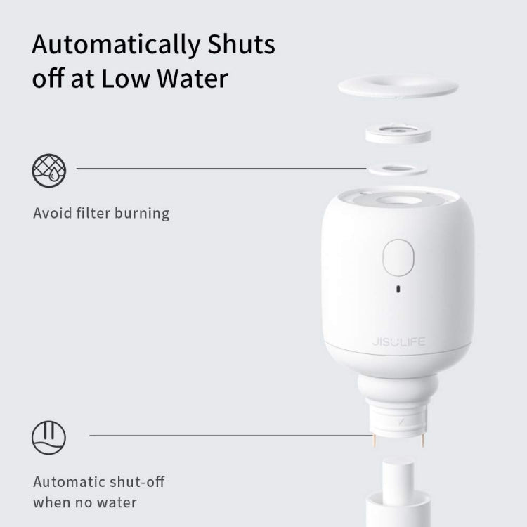 JisuLife JB07 Wireless High Mist Portable Humidifier, No Water Tank Reluova