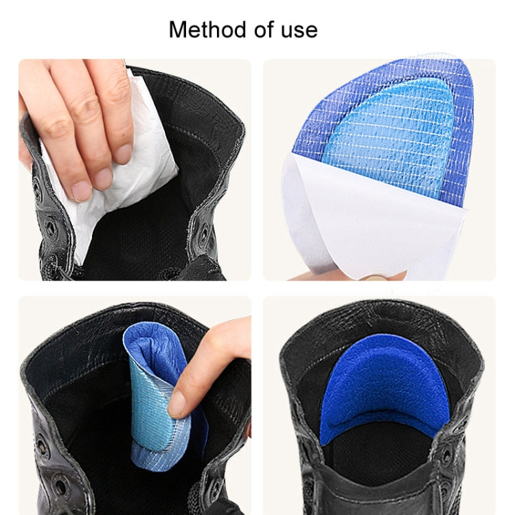 1pair Sneakers Martin Boots Anti-Abrasion Heel Stickers Heel Invisible Self-Adhesive Shoe Stickers-Reluova