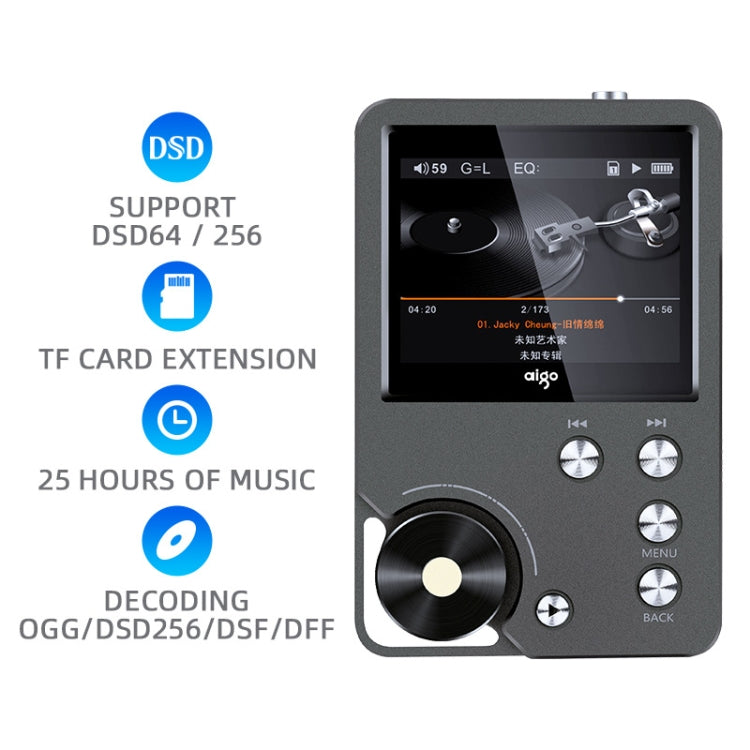 HIFI Lossless DSD256 Music Player Sports MP3 Reluova