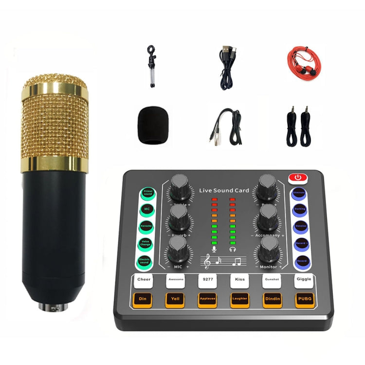 M8 Recording And Singing Live Bluetooth Sound Card Set Reluova