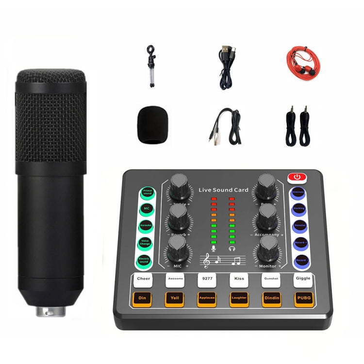 M8 Recording And Singing Live Bluetooth Sound Card Set Reluova