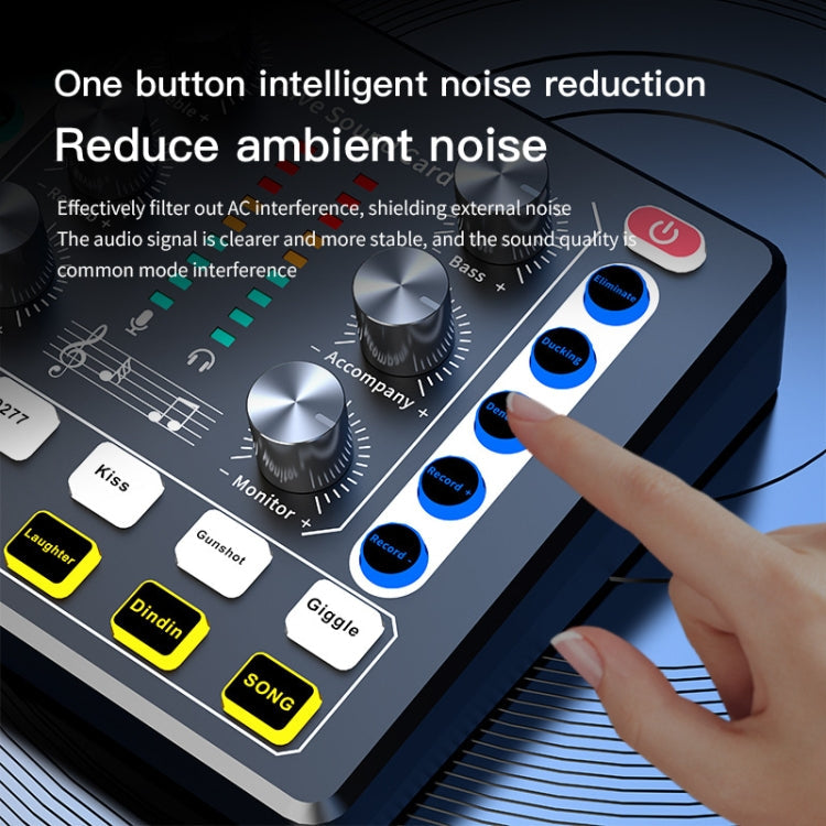 M8 Recording And Singing Live Bluetooth Sound Card Set