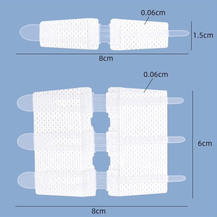 Non-woven Elastic Bandage Wound Patch Two Way Zipper Type Locking Closure Self-Adhesive Bandage Patch My Store