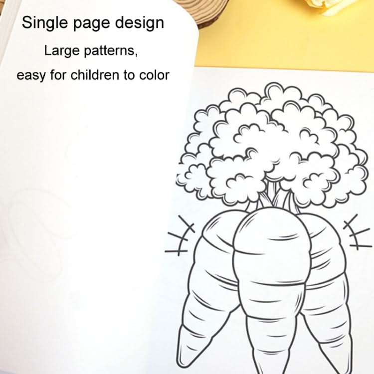 40 Sheets Cartoon Doodle Coloring Book Coloring Book for Children 4 Years and Older Reluova