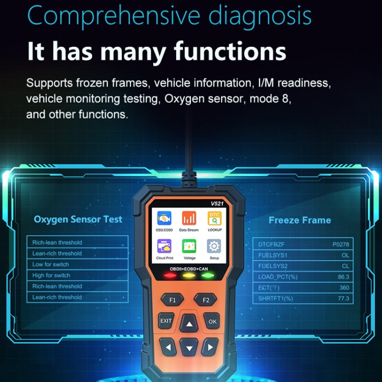 Multifunctional OBD Vehicle Fault Diagnostic Instrument Performance Test ÎҵÄÉ̵ê