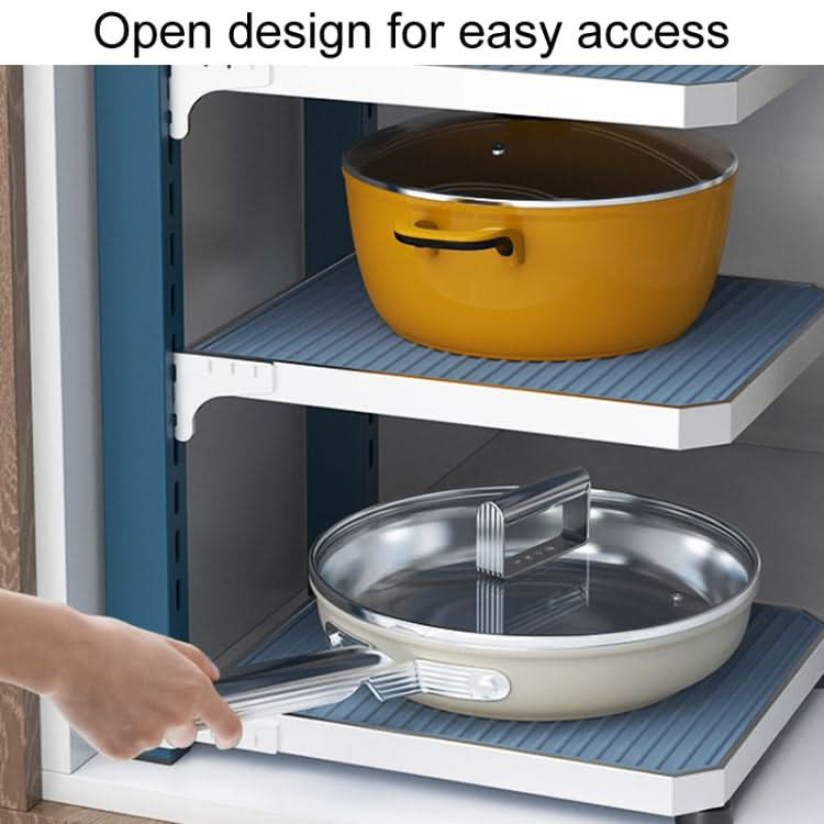 Adjustable Kitchen Pot Rack Household Multifunctional Folding Organizer Reluova