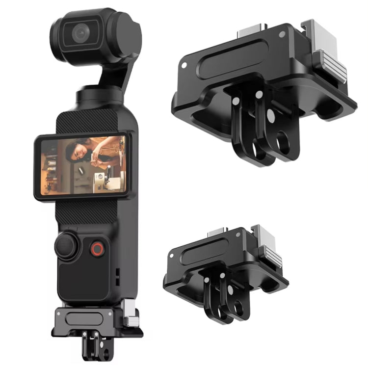 For DJI OSMO Pocket 3 Camera Charging Base Quick Release Mount Adapter With 1/4 Inch Hole My Store