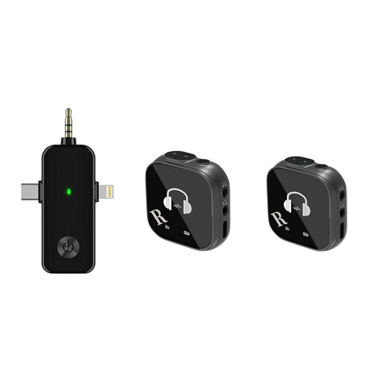 5.8G  Wireless In-ear Monitor System Support Dual-Earphone Monitoring Reluova