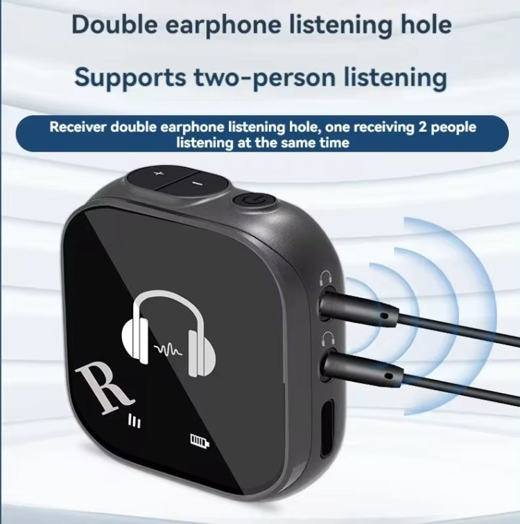 5.8G  Wireless In-ear Monitor System Support Dual-Earphone Monitoring Reluova