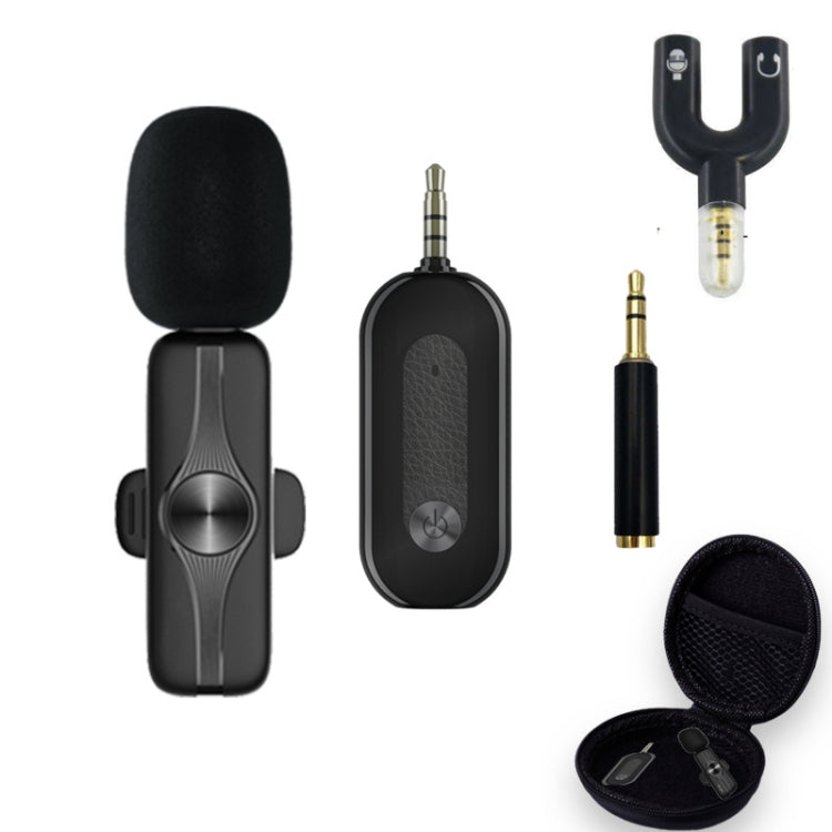 Elebest 3.5mm Wireless Lavalier Microphone Mini Clip-On Mic Reluova