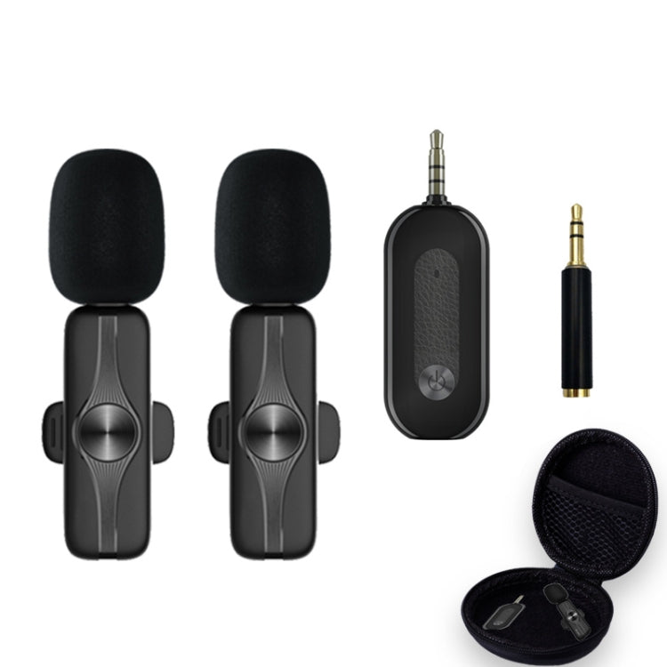 Elebest 3.5mm Wireless Lavalier Microphone Mini Clip-On Mic Reluova