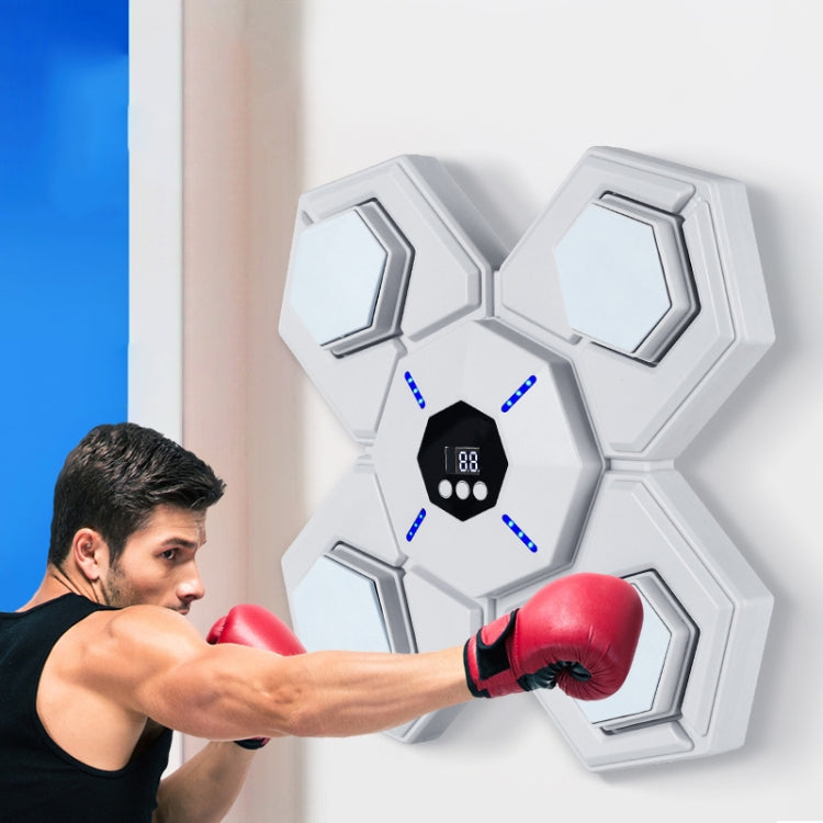 Bluetooth Music Boxing Machine Countable Rechargeable Fitness Equipment