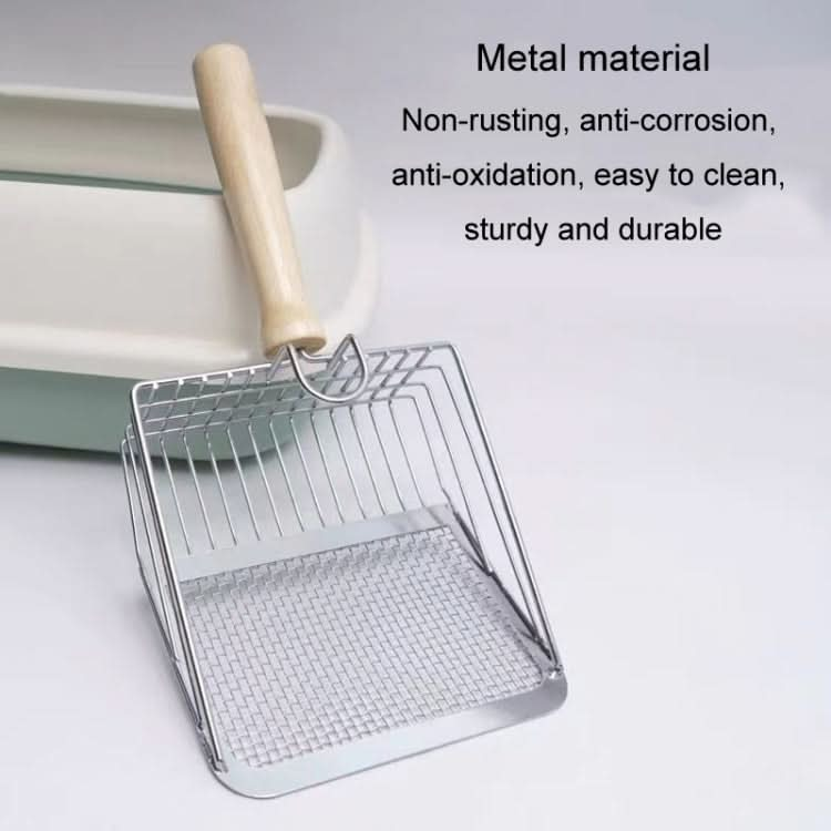 Metal Cat Litter Scoop Partition Filter Shovel Pet Care Cleaning Tool - Reluova