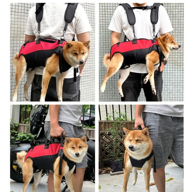 Dog Carrier Backpack Horizontal Four-legged Carrying Bag For Outdoor Riding - Reluova