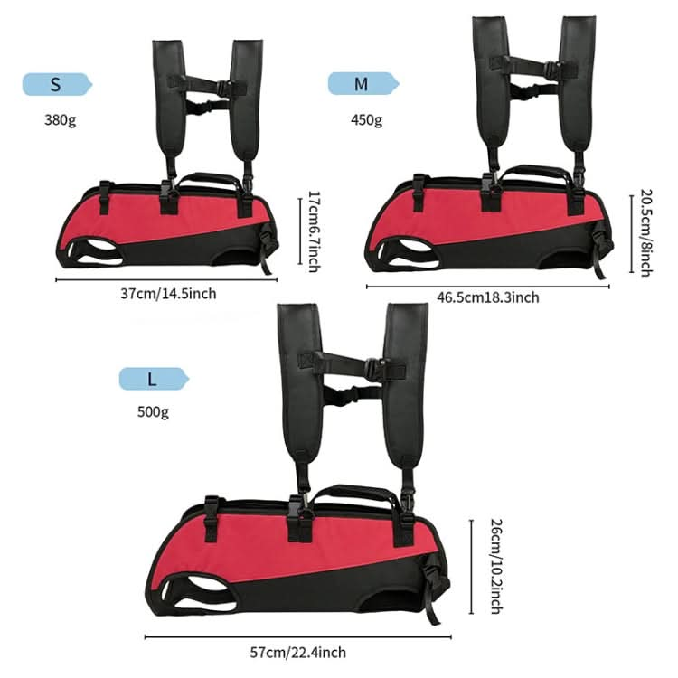 Dog Carrier Backpack Horizontal Four-legged Carrying Bag For Outdoor Riding - Reluova