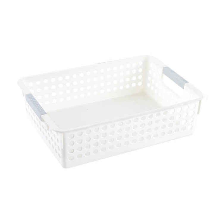 Plastic Storage Basket Desktop Sundry Organizer Frame Toys Kitchen Snacks Storage Box My Store