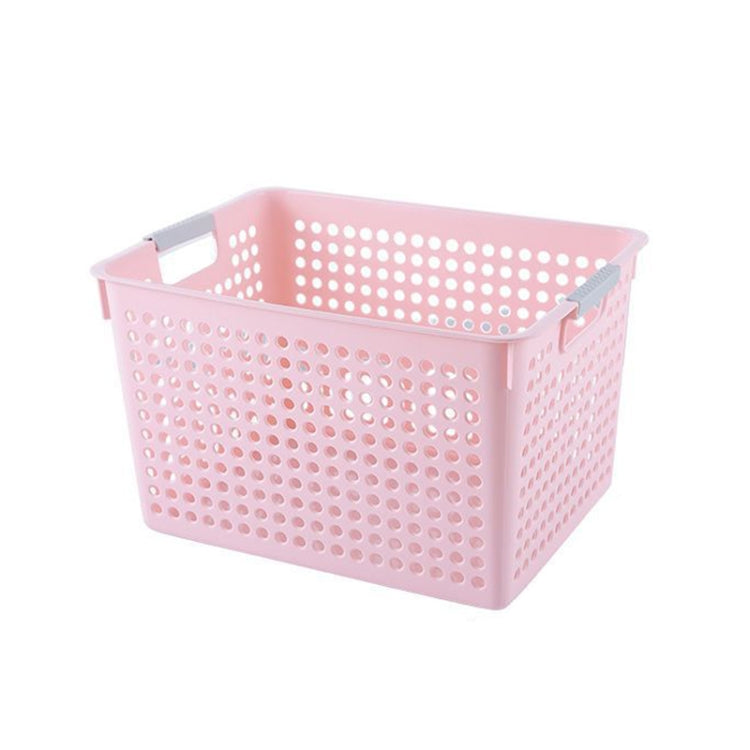 Plastic Storage Basket Desktop Sundry Organizer Frame Toys Kitchen Snacks Storage Box My Store