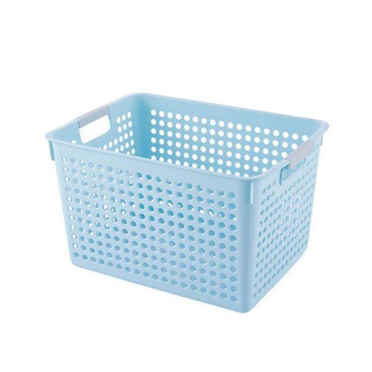 Plastic Storage Basket Desktop Sundry Organizer Frame Toys Kitchen Snacks Storage Box My Store