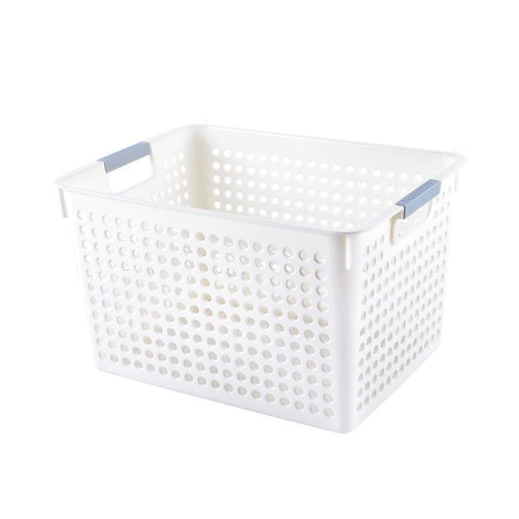 Plastic Storage Basket Desktop Sundry Organizer Frame Toys Kitchen Snacks Storage Box My Store