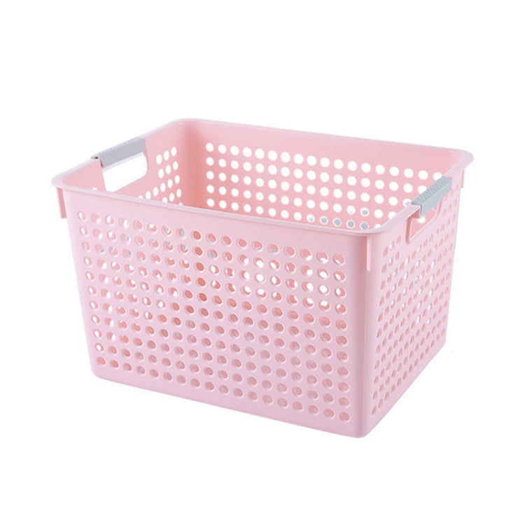 Plastic Storage Basket Desktop Sundry Organizer Frame Toys Kitchen Snacks Storage Box My Store