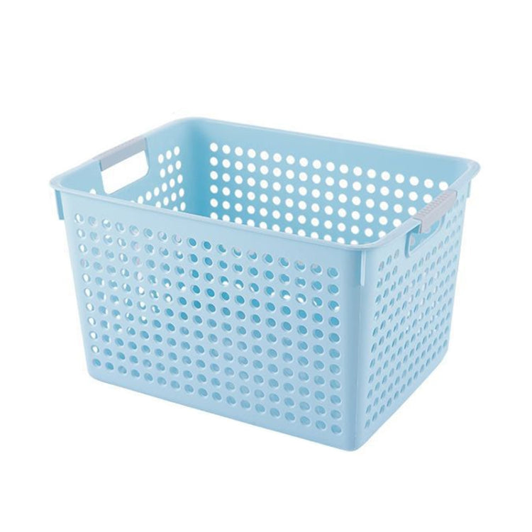 Plastic Storage Basket Desktop Sundry Organizer Frame Toys Kitchen Snacks Storage Box My Store