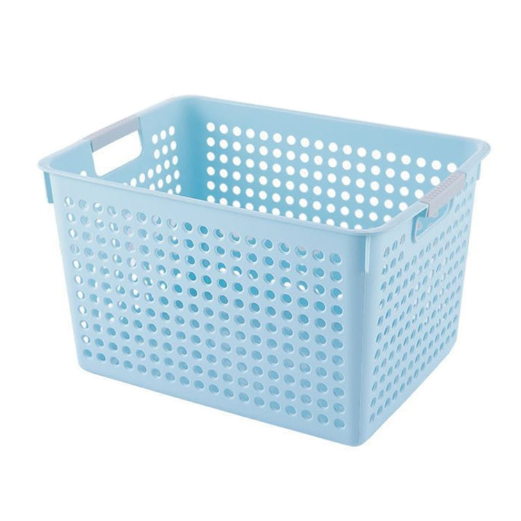 Plastic Storage Basket Desktop Sundry Organizer Frame Toys Kitchen Snacks Storage Box My Store