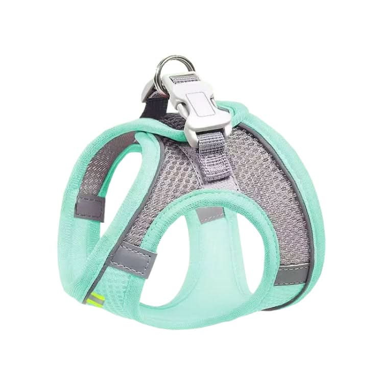 Undershirt Style Pet Chest Harness Summer Breathable Reflective Dog Leash, Series 2 - Reluova