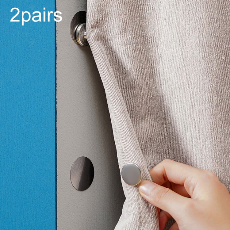 Fixed Curtain Shower Curtain Seam Closure Powerful Magnetic Snaps Privacy Grommets My Store