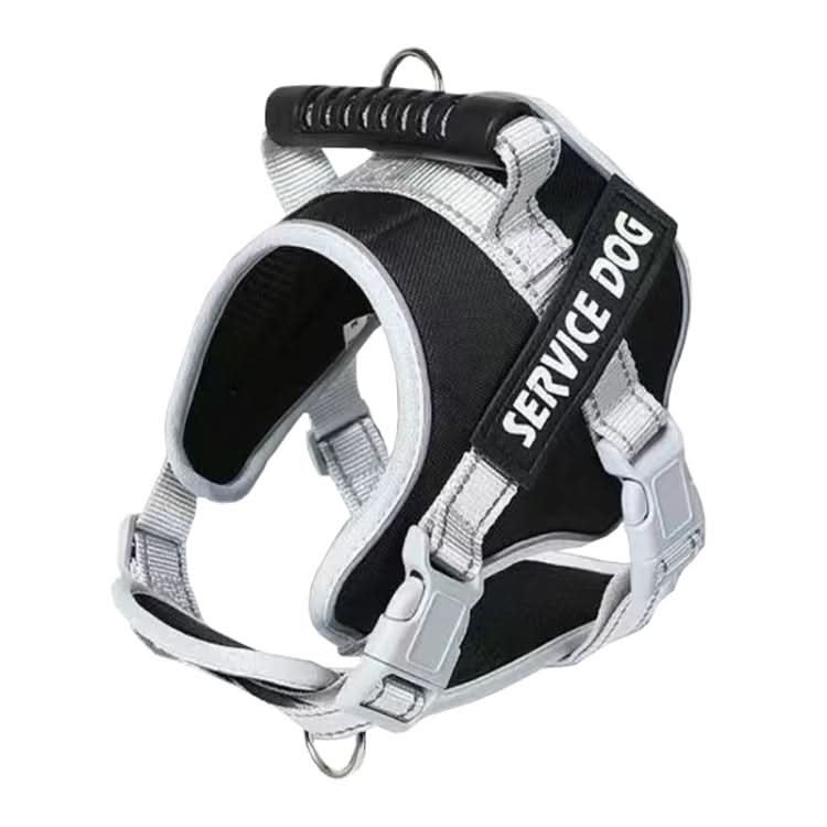 Large Dog Explosion Proof Punch Chest Harness Dog Travelling Leash, Series 2 - Reluova