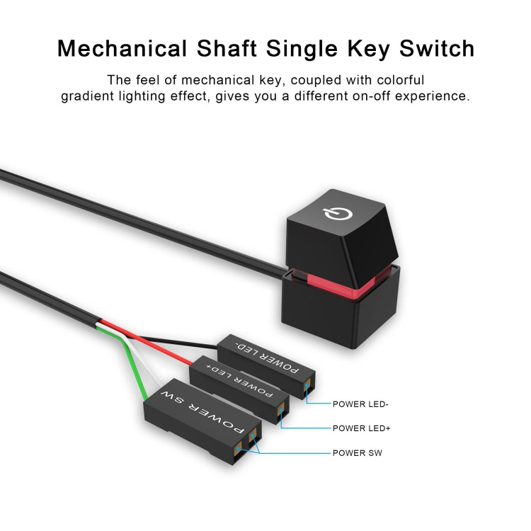 Desktop Computer Mobile Switch Computer Extension Cable Start Button