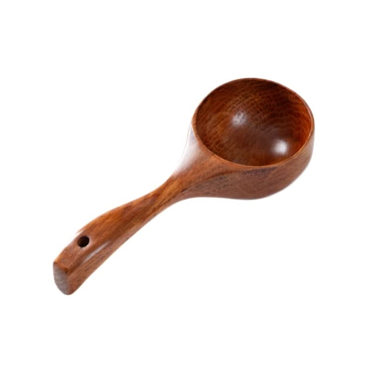 Household Wooden Long Handle Large Soup Spoon Eating Noodle Spoon Water Scoop Reluova