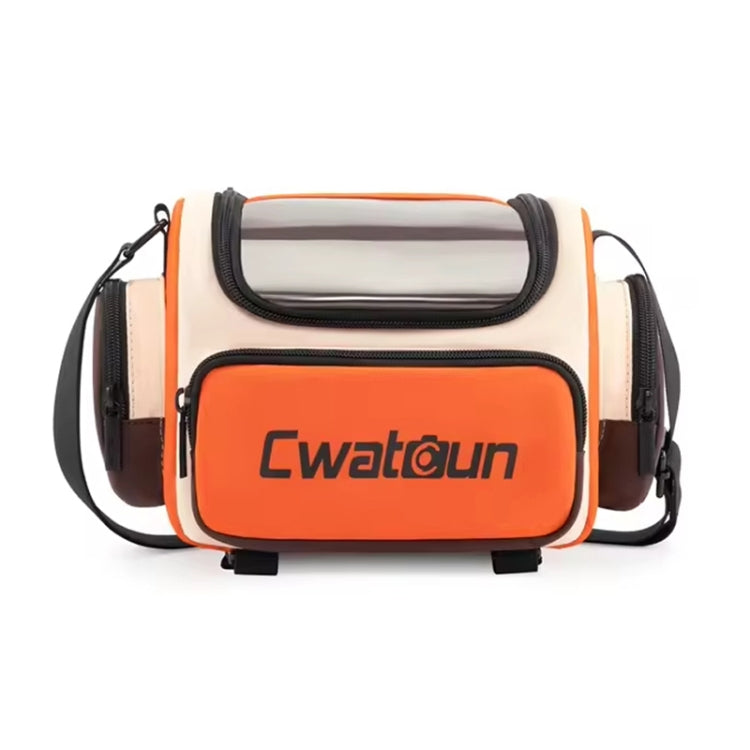 Cwatcun D121 Shoulder Crossbody Camera Bag Colorful Large Capacity Waterproof Digital Photography Bag