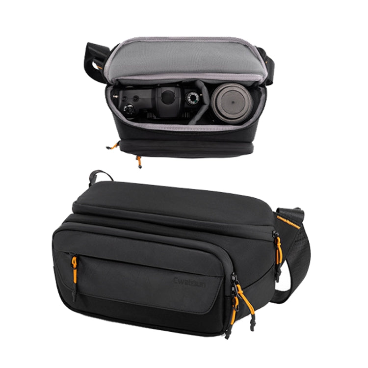 Cwatcun D133 Camera Chest Bag Multi-functional Handheld Slanting Cross Shoulder Camera Casual Bag My Store