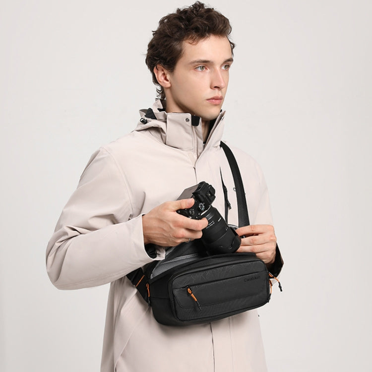 Cwatcun D133 Camera Chest Bag Multi-functional Handheld Slanting Cross Shoulder Camera Casual Bag