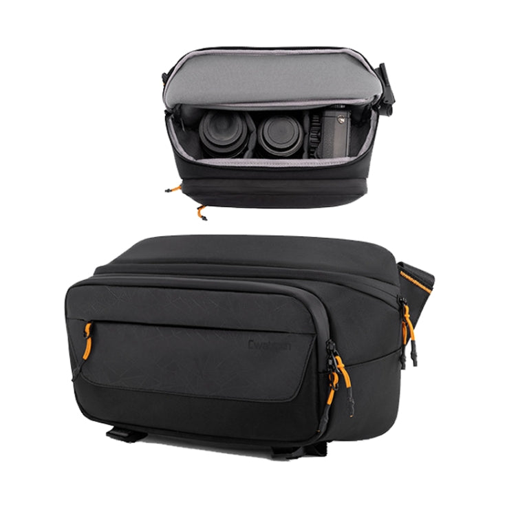 Cwatcun D133 Camera Chest Bag Multi-functional Handheld Slanting Cross Shoulder Camera Casual Bag