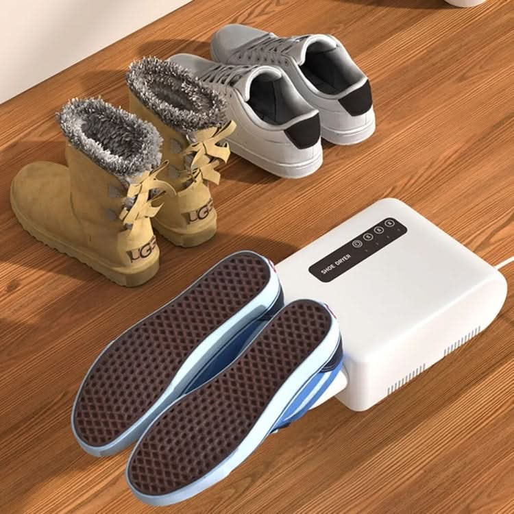 140W Boot Dryer Wall Mounted Shoes Warmer Heater, 3 Gear Timing, 360 Degree Rotating Air Outlet