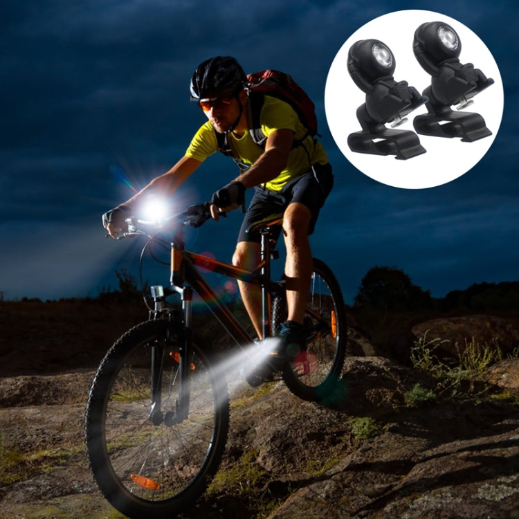 1pair Universal LED Cave Shoe Light Night Riding Dog Walking Camping Shoe Lamps(Black)-Reluova