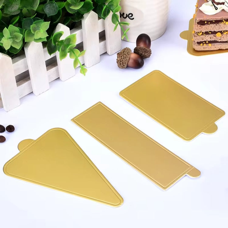 Golden Paper Plates Dessert Board Base Mousse Mat Cake Cardboard Pastries Display Tray My Store