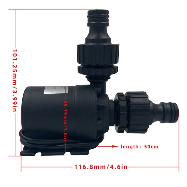 5m Lift Brushless Motor Ceramic Shaft Core Booster Pump, Specifications: DC24V(DC Female Connector)-Reluova