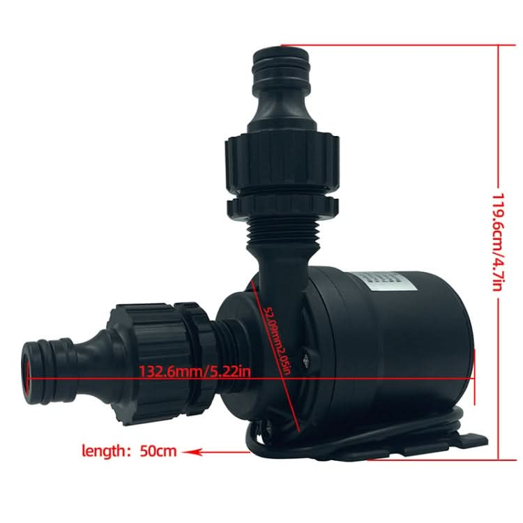 8m Lift Stainless Steel Shaft Core Brushless Motor Booster Pump, Specifications: DC24V(DC Female Connector)-Reluova