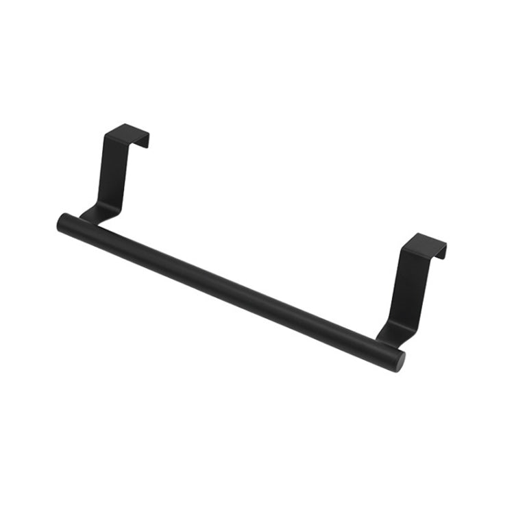 No-Punch Stainless Steel Over Door Towel Rack Cabinet Door Rag Hanging Holder Reluova