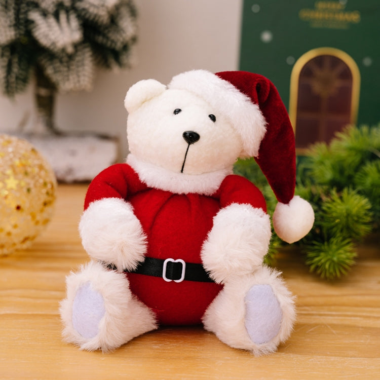 Plush Bear Doll Christmas Ornaments Cute Doll Decorations Christmas Children Gifts