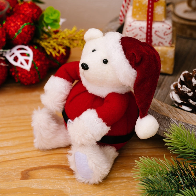 Plush Bear Doll Christmas Ornaments Cute Doll Decorations Christmas Children Gifts